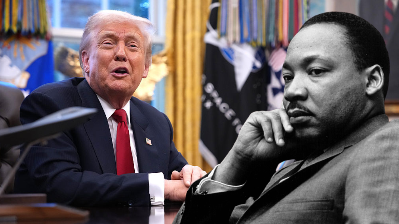 Trump MLK Day