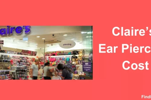 Claire’s Piercing Cost