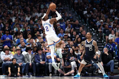 OKC Thunder vs Dallas Mavericks Timeline