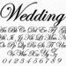 Wedding Fonts